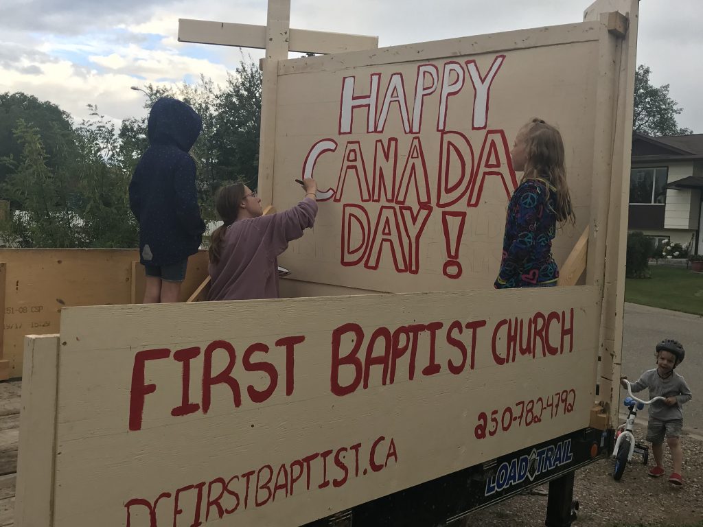 Canada Day Parade Float 2018